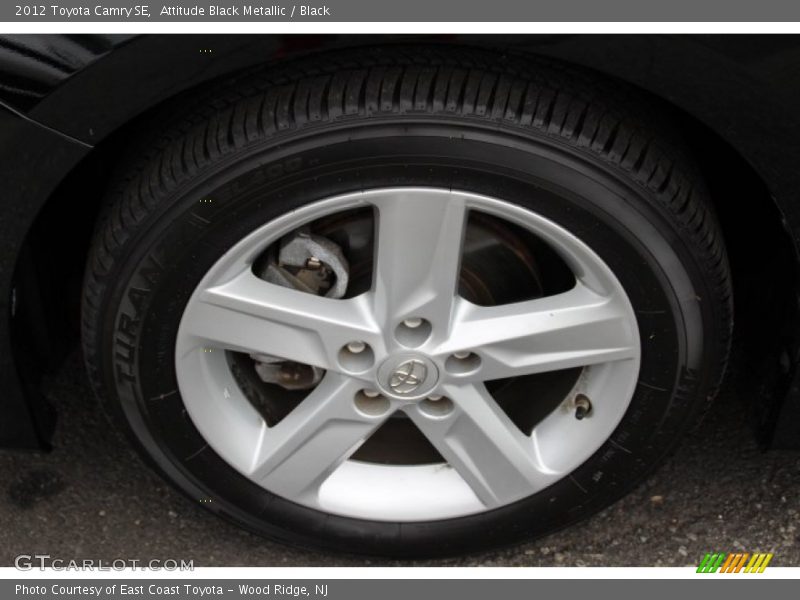 Attitude Black Metallic / Black 2012 Toyota Camry SE