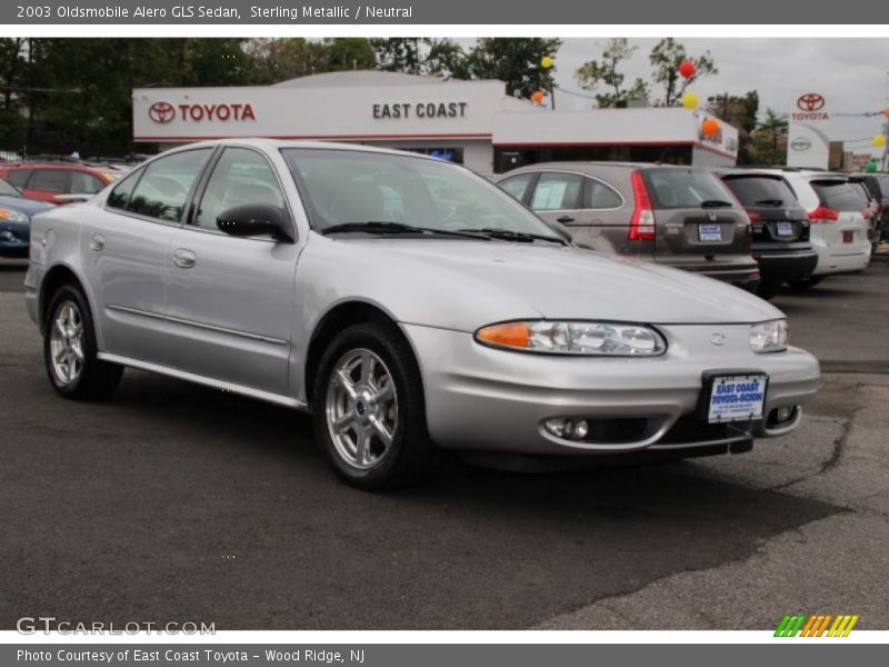 Sterling Metallic / Neutral 2003 Oldsmobile Alero GLS Sedan