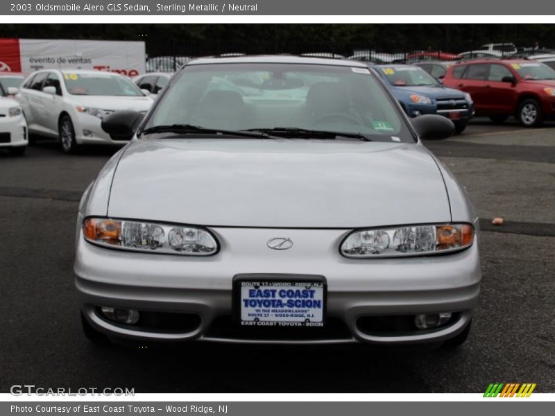 Sterling Metallic / Neutral 2003 Oldsmobile Alero GLS Sedan