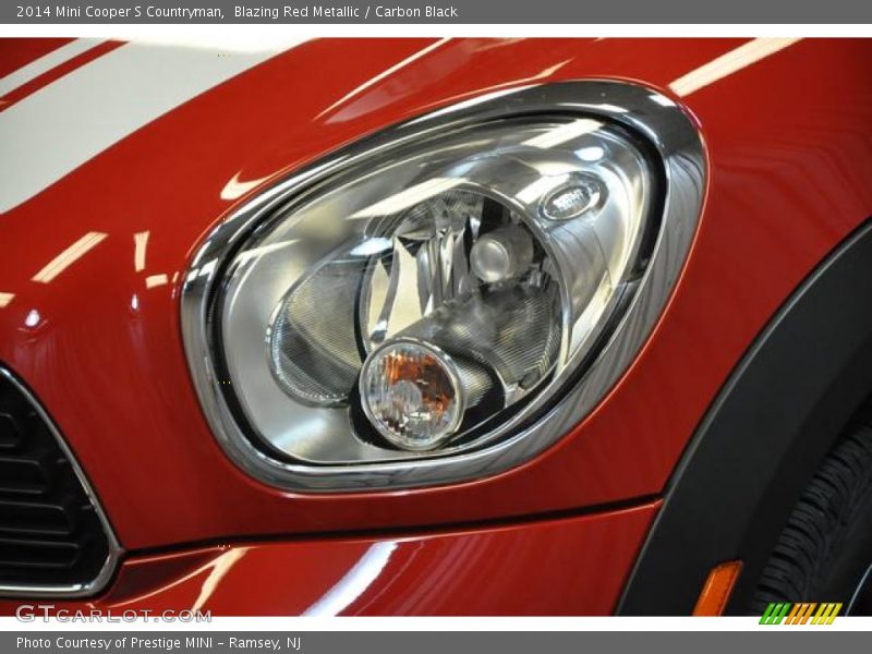 Blazing Red Metallic / Carbon Black 2014 Mini Cooper S Countryman