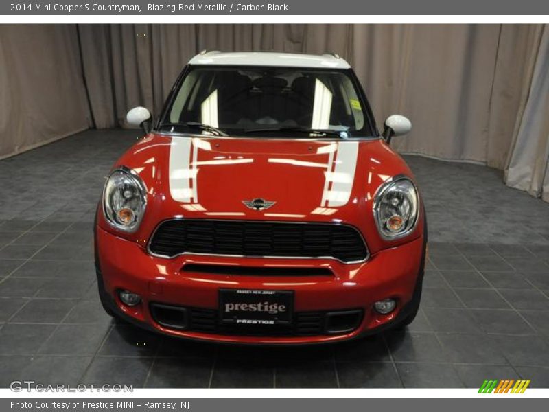 Blazing Red Metallic / Carbon Black 2014 Mini Cooper S Countryman