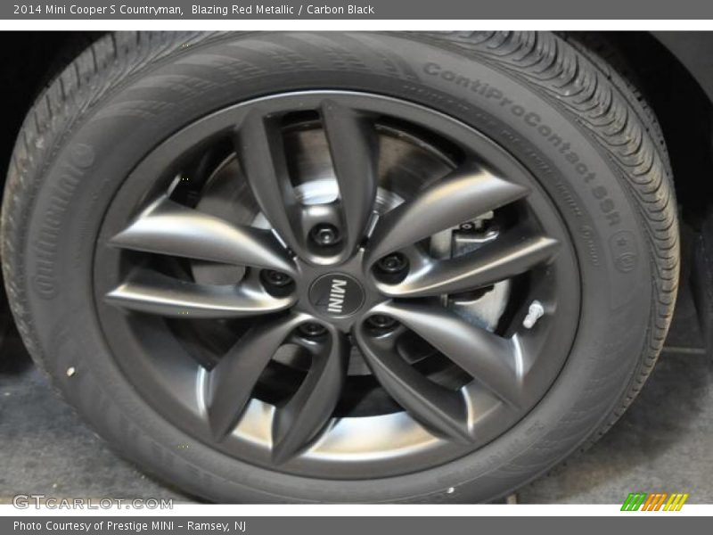 Blazing Red Metallic / Carbon Black 2014 Mini Cooper S Countryman