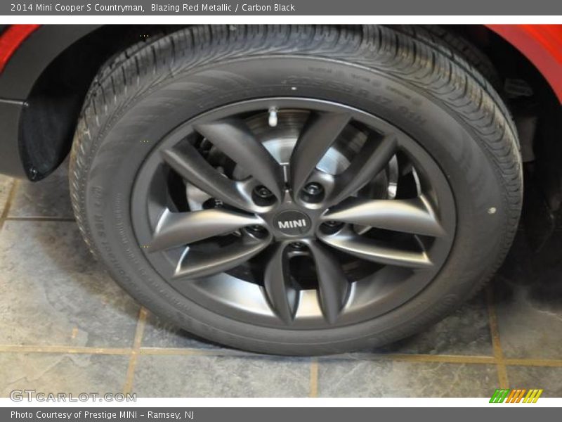Blazing Red Metallic / Carbon Black 2014 Mini Cooper S Countryman