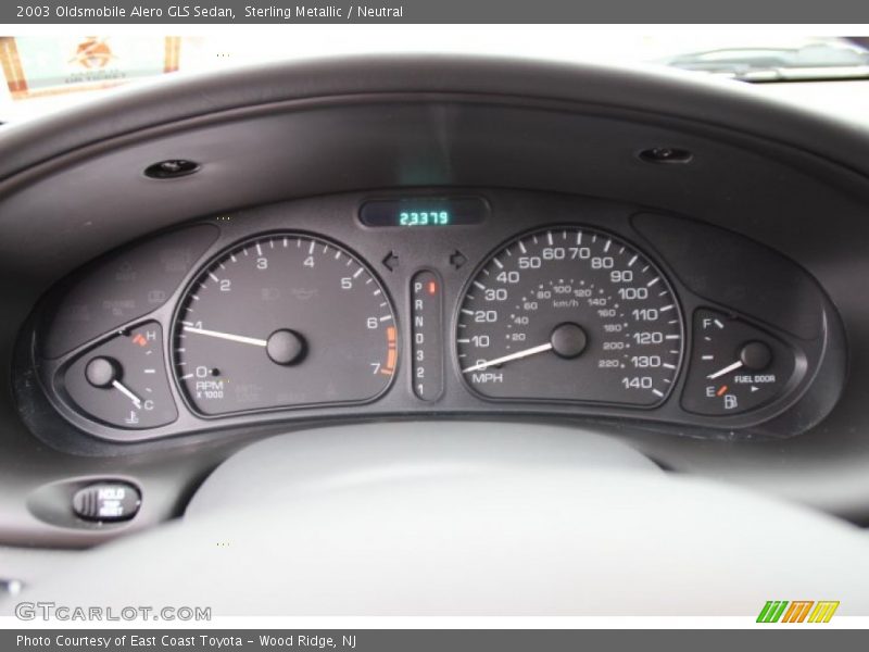  2003 Alero GLS Sedan GLS Sedan Gauges