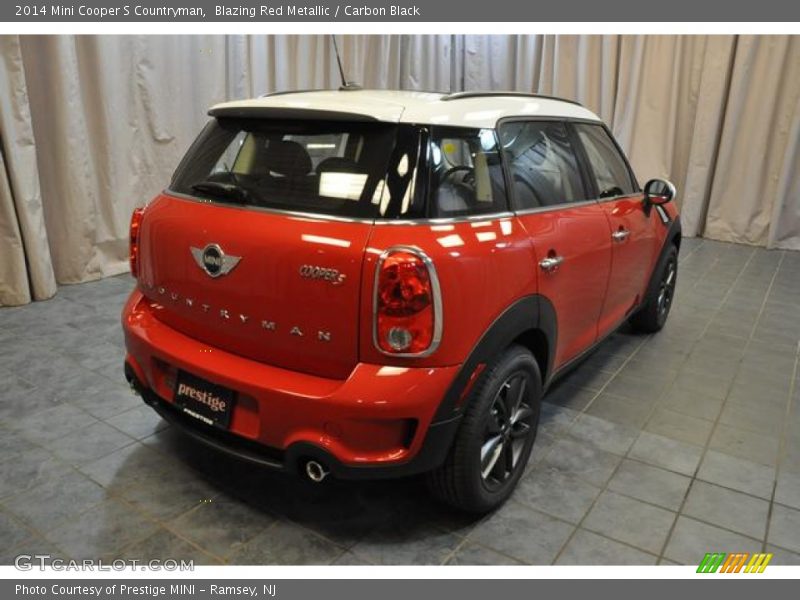 Blazing Red Metallic / Carbon Black 2014 Mini Cooper S Countryman