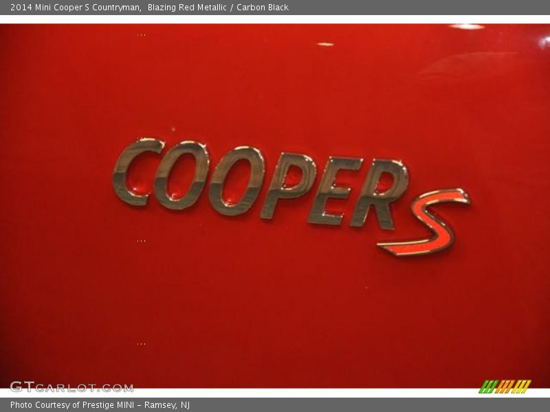 Blazing Red Metallic / Carbon Black 2014 Mini Cooper S Countryman