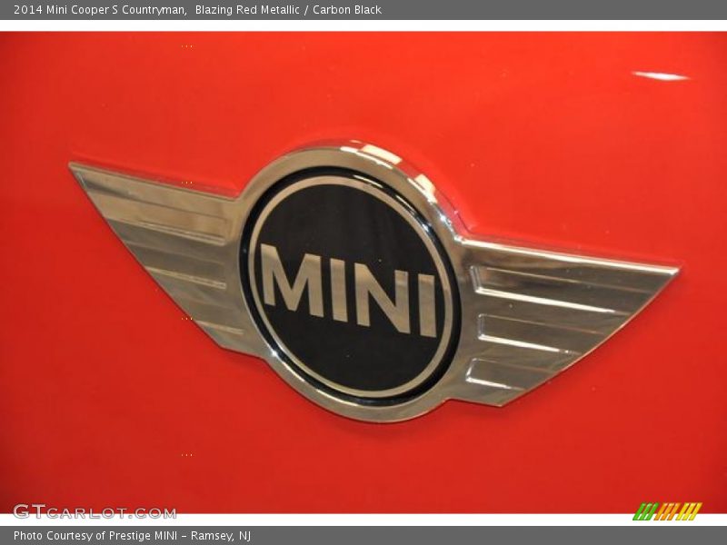 Blazing Red Metallic / Carbon Black 2014 Mini Cooper S Countryman
