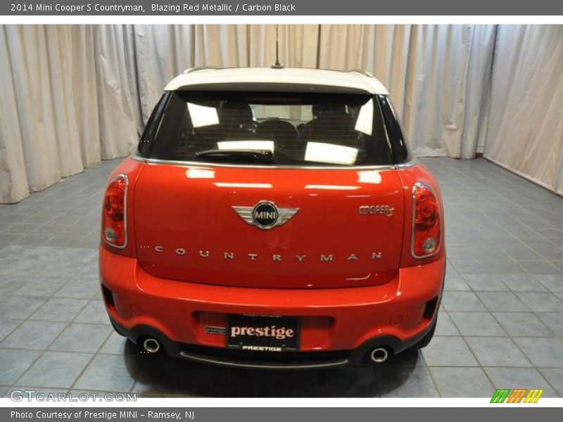 Blazing Red Metallic / Carbon Black 2014 Mini Cooper S Countryman