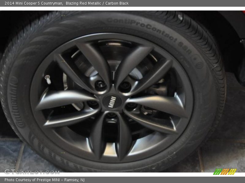 Blazing Red Metallic / Carbon Black 2014 Mini Cooper S Countryman
