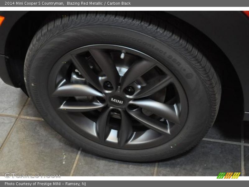 Blazing Red Metallic / Carbon Black 2014 Mini Cooper S Countryman