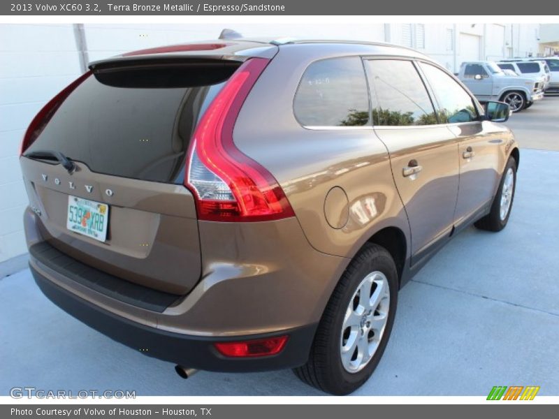 Terra Bronze Metallic / Espresso/Sandstone 2013 Volvo XC60 3.2