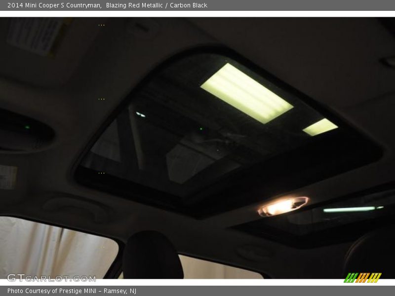 Blazing Red Metallic / Carbon Black 2014 Mini Cooper S Countryman