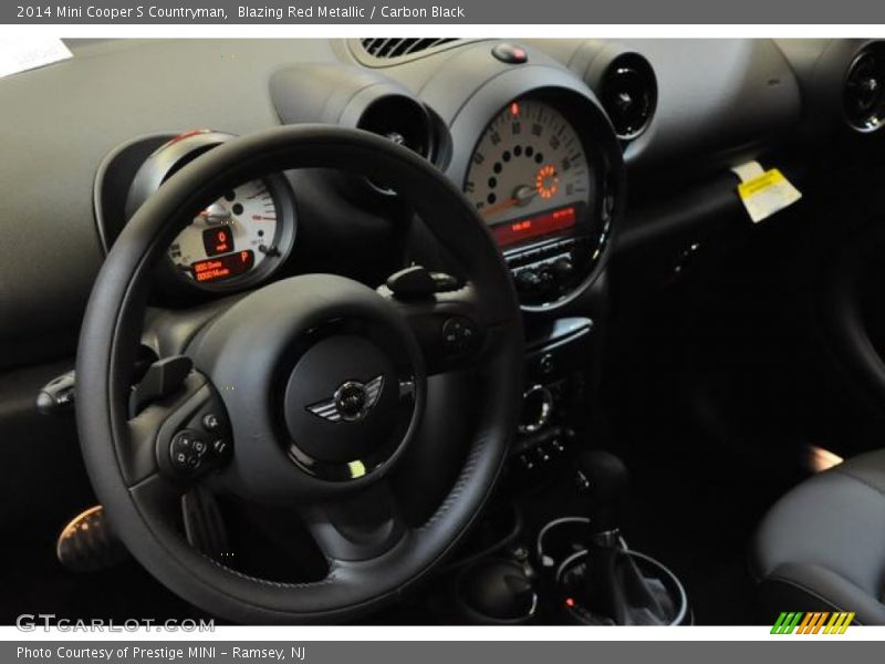 Blazing Red Metallic / Carbon Black 2014 Mini Cooper S Countryman