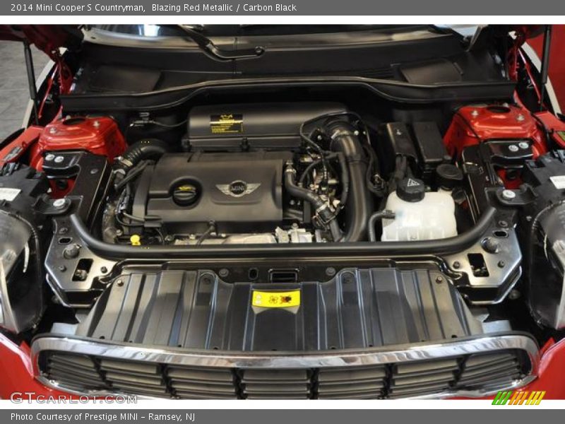 Blazing Red Metallic / Carbon Black 2014 Mini Cooper S Countryman