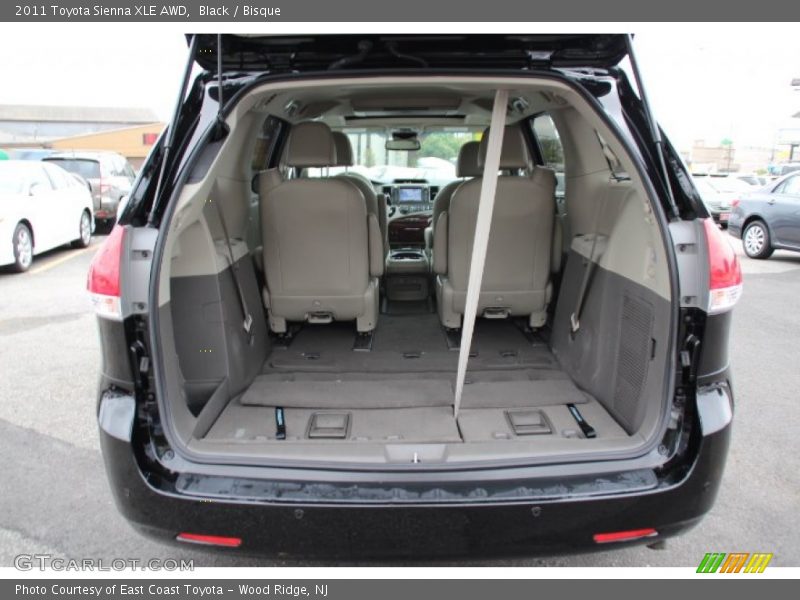 Black / Bisque 2011 Toyota Sienna XLE AWD