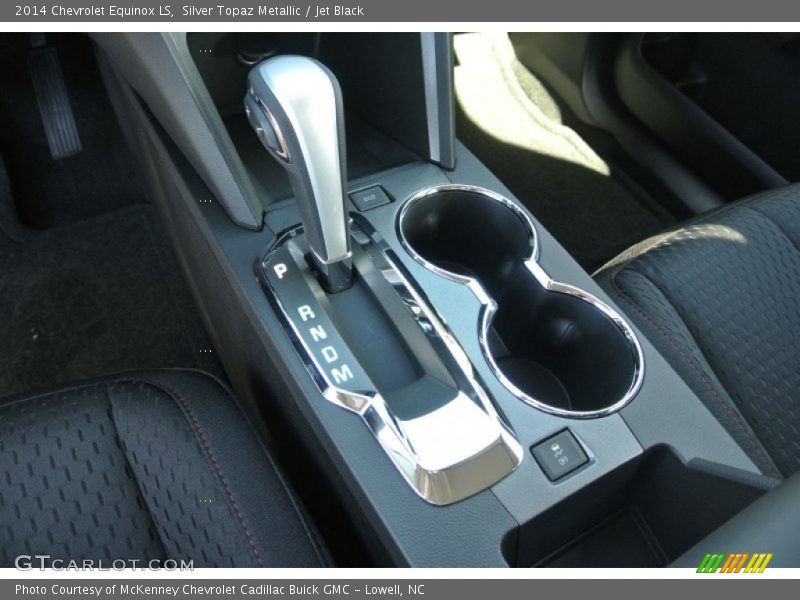 Silver Topaz Metallic / Jet Black 2014 Chevrolet Equinox LS