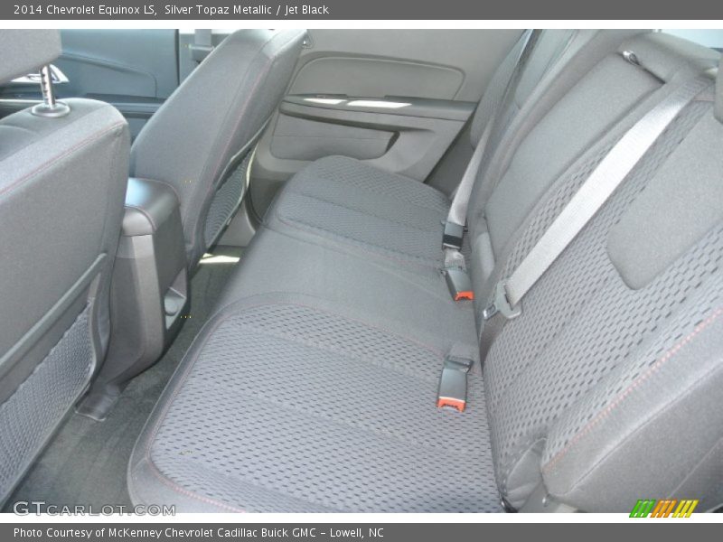 Silver Topaz Metallic / Jet Black 2014 Chevrolet Equinox LS