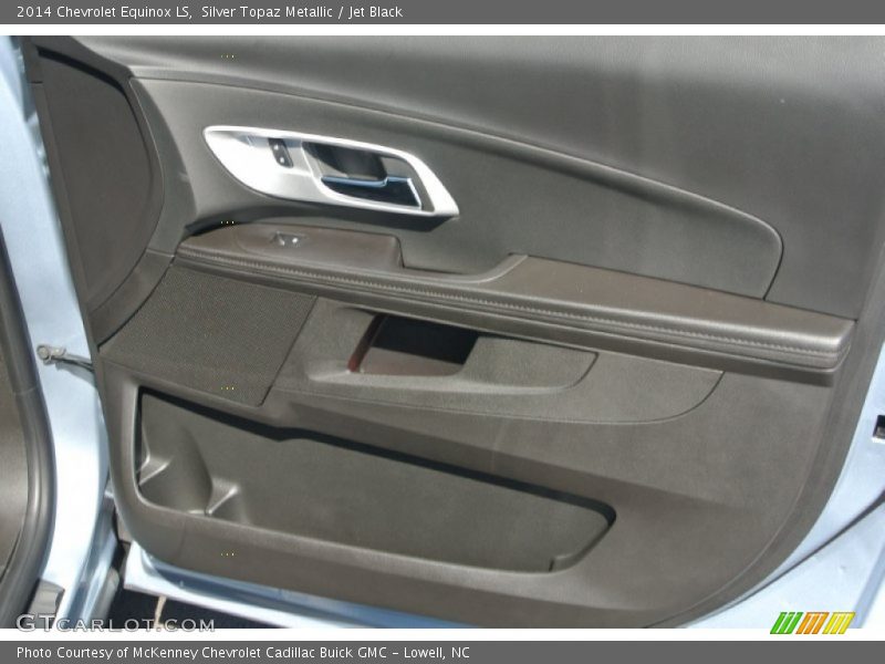 Silver Topaz Metallic / Jet Black 2014 Chevrolet Equinox LS