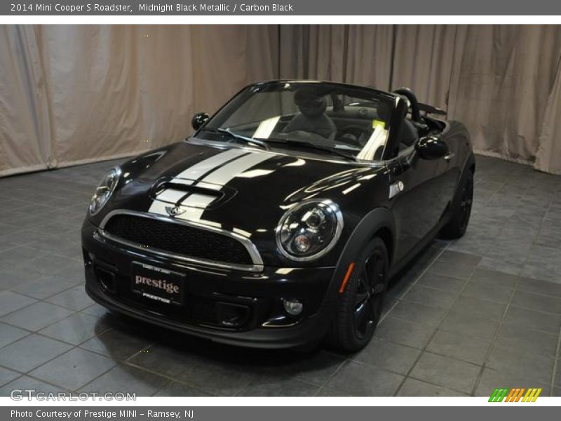 Midnight Black Metallic / Carbon Black 2014 Mini Cooper S Roadster