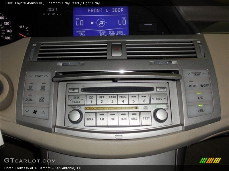 Phantom Gray Pearl / Light Gray 2006 Toyota Avalon XL