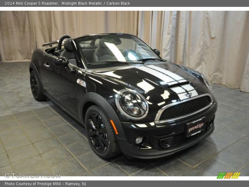 Midnight Black Metallic / Carbon Black 2014 Mini Cooper S Roadster