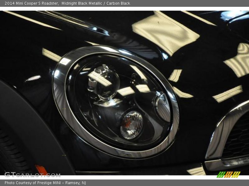Midnight Black Metallic / Carbon Black 2014 Mini Cooper S Roadster