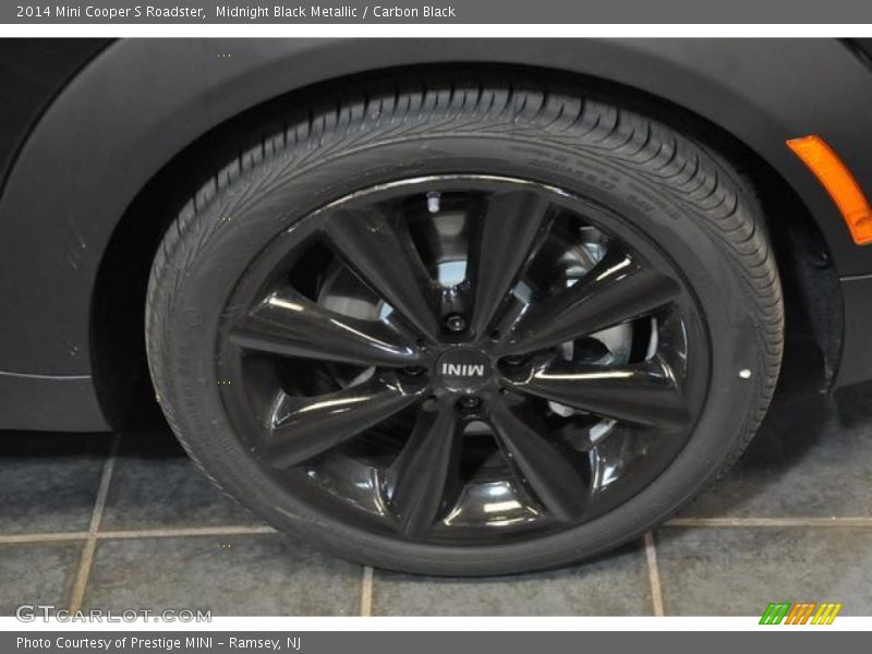 Midnight Black Metallic / Carbon Black 2014 Mini Cooper S Roadster