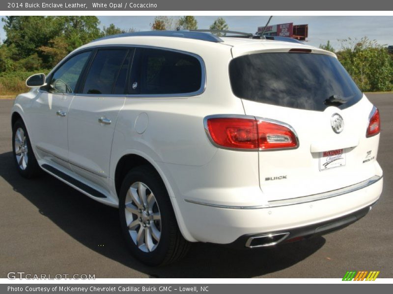 White Opal / Cocaccino 2014 Buick Enclave Leather
