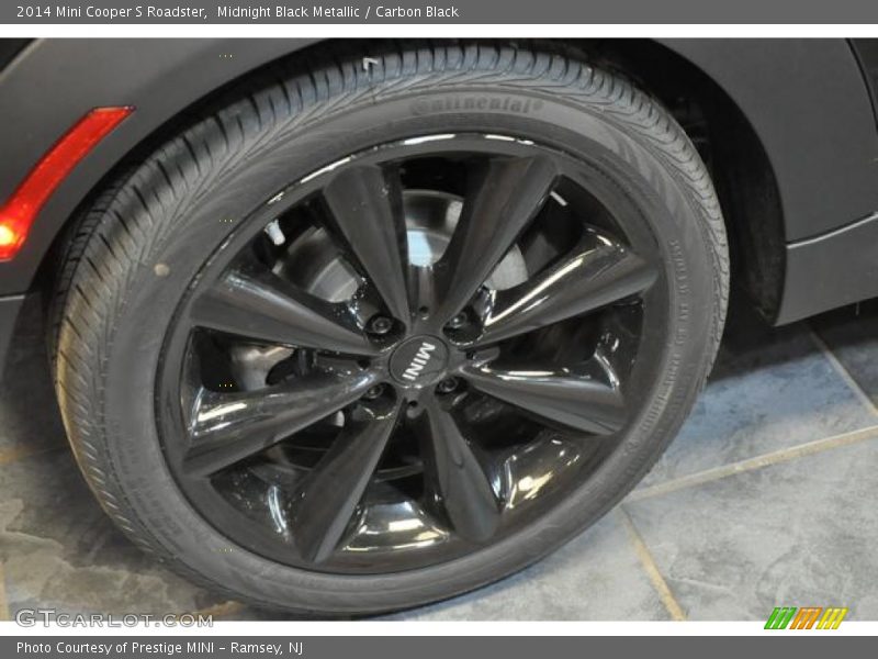 Midnight Black Metallic / Carbon Black 2014 Mini Cooper S Roadster