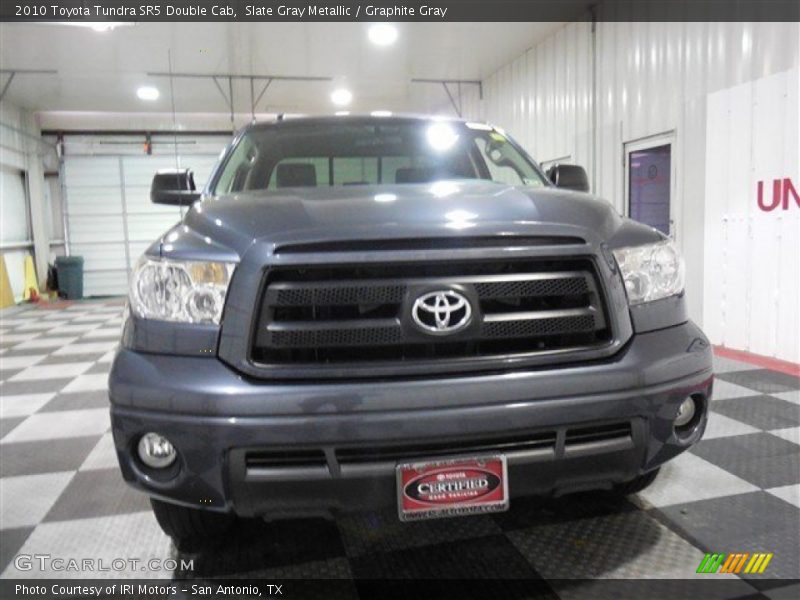 Slate Gray Metallic / Graphite Gray 2010 Toyota Tundra SR5 Double Cab