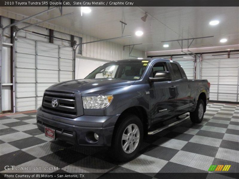 Slate Gray Metallic / Graphite Gray 2010 Toyota Tundra SR5 Double Cab