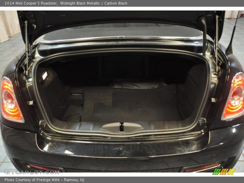 Midnight Black Metallic / Carbon Black 2014 Mini Cooper S Roadster