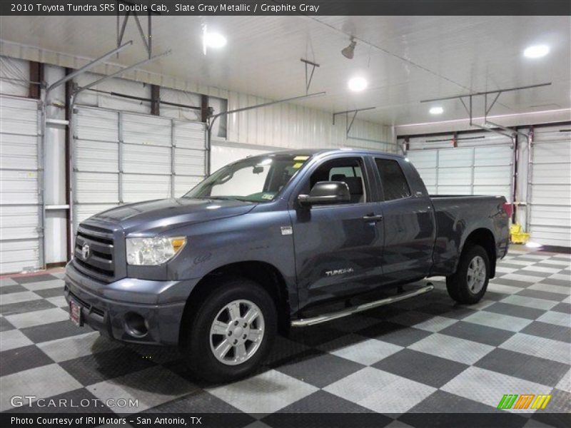 Slate Gray Metallic / Graphite Gray 2010 Toyota Tundra SR5 Double Cab