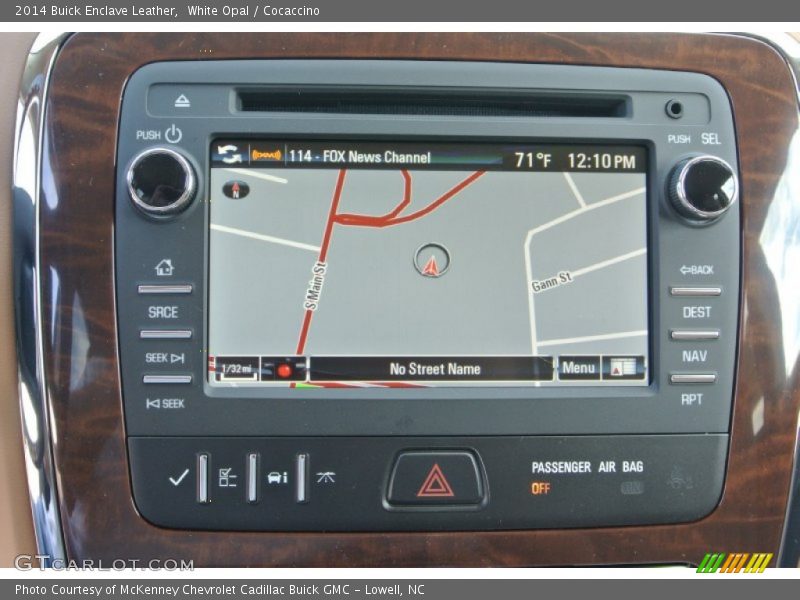 White Opal / Cocaccino 2014 Buick Enclave Leather