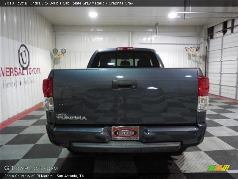 Slate Gray Metallic / Graphite Gray 2010 Toyota Tundra SR5 Double Cab