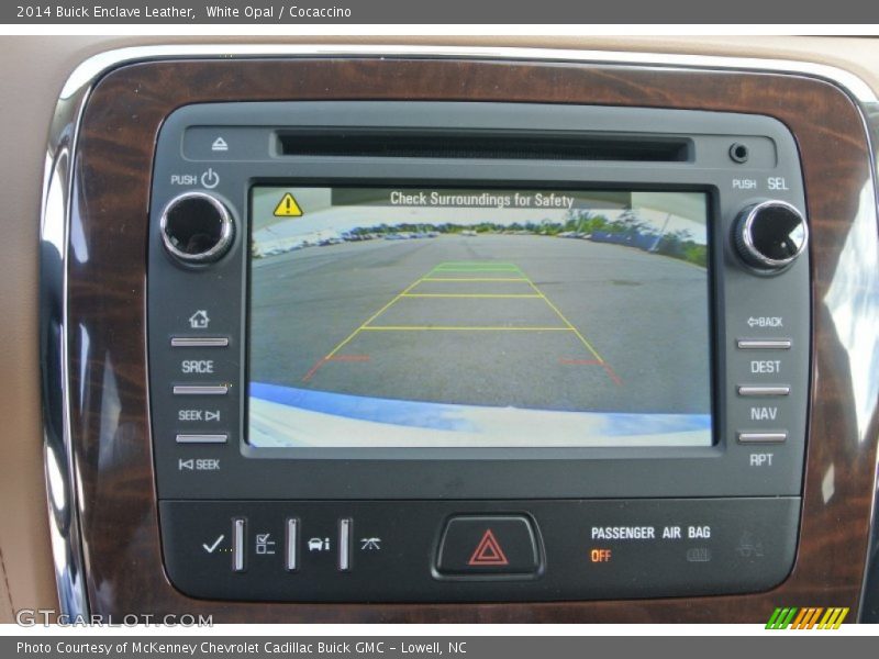 White Opal / Cocaccino 2014 Buick Enclave Leather