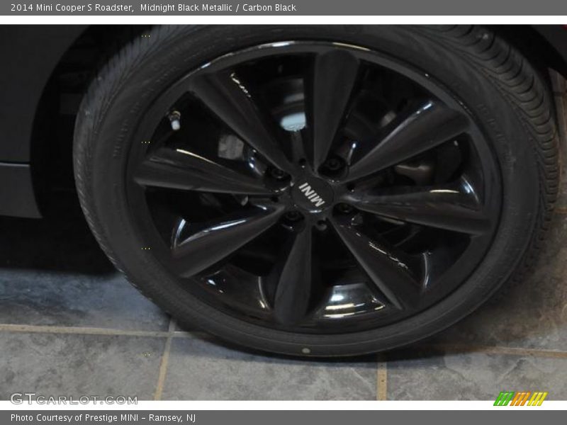 Midnight Black Metallic / Carbon Black 2014 Mini Cooper S Roadster