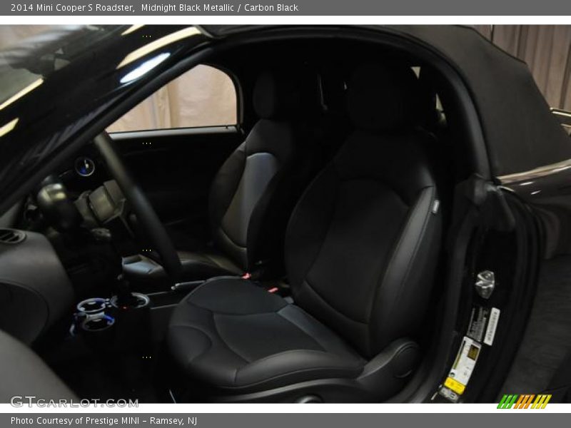 Midnight Black Metallic / Carbon Black 2014 Mini Cooper S Roadster