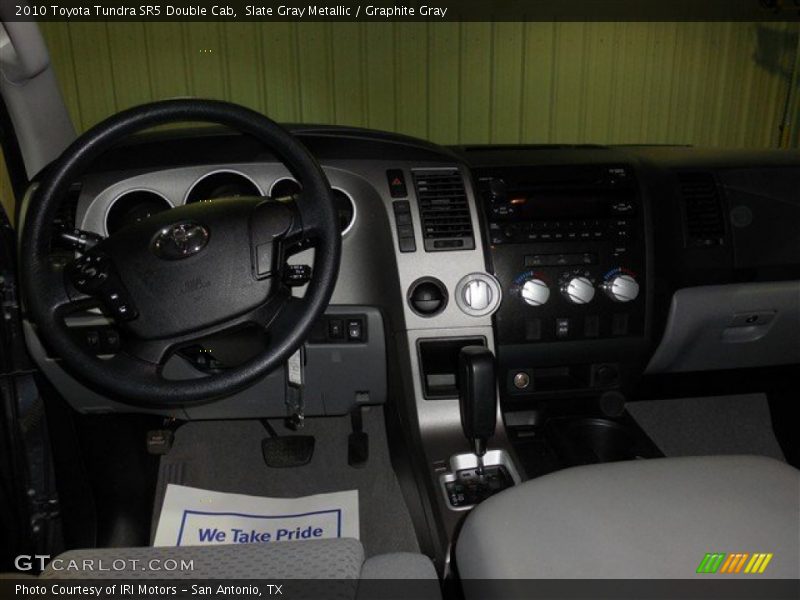 Slate Gray Metallic / Graphite Gray 2010 Toyota Tundra SR5 Double Cab