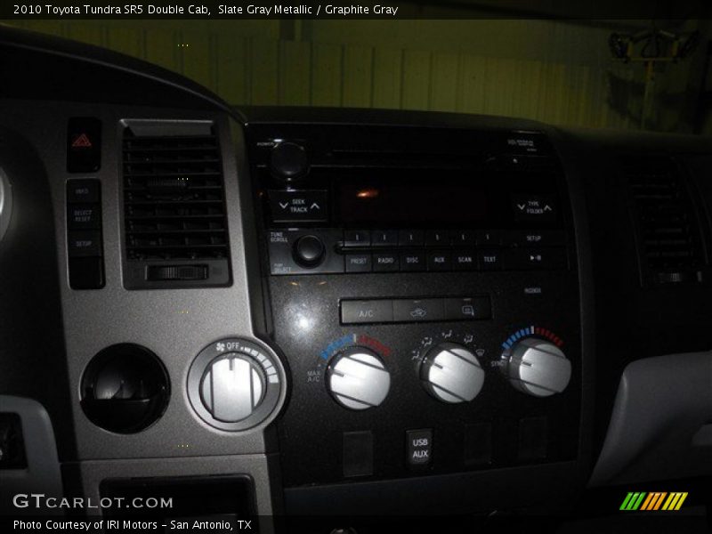 Slate Gray Metallic / Graphite Gray 2010 Toyota Tundra SR5 Double Cab