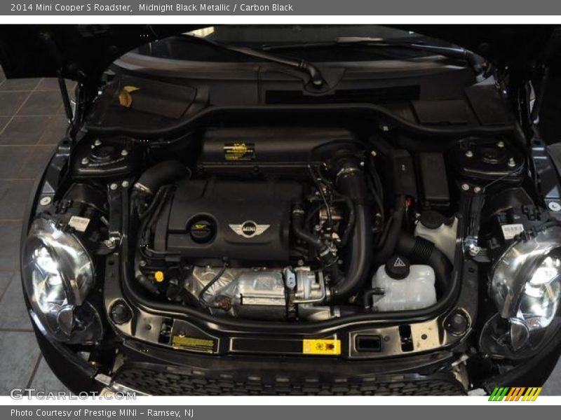 Midnight Black Metallic / Carbon Black 2014 Mini Cooper S Roadster