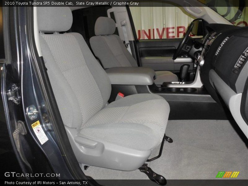 Slate Gray Metallic / Graphite Gray 2010 Toyota Tundra SR5 Double Cab