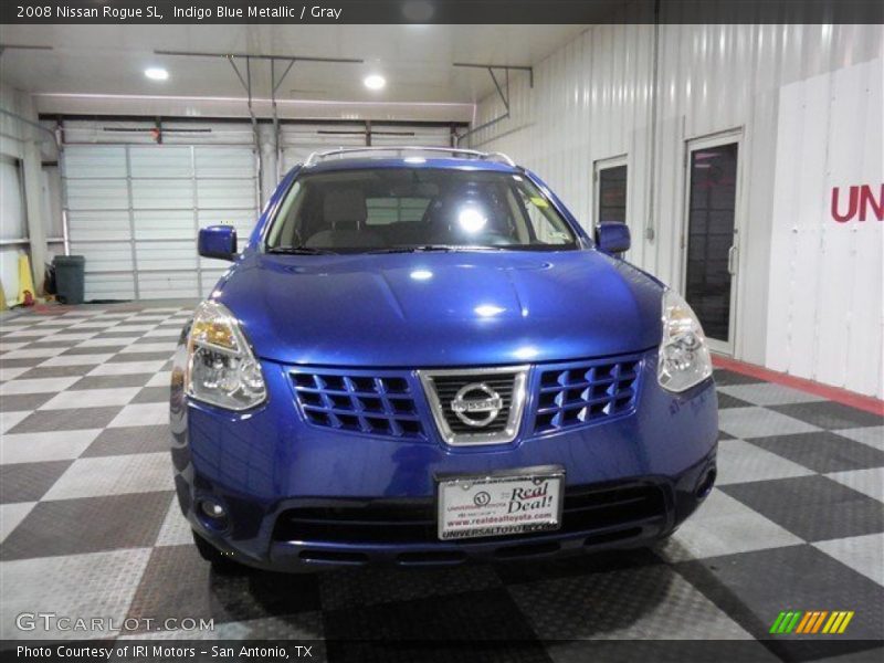 Indigo Blue Metallic / Gray 2008 Nissan Rogue SL