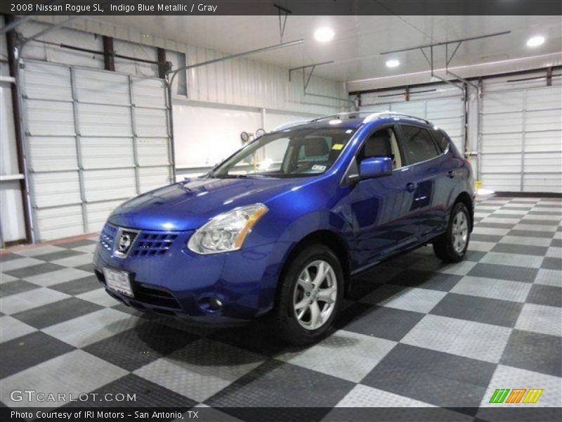 Indigo Blue Metallic / Gray 2008 Nissan Rogue SL