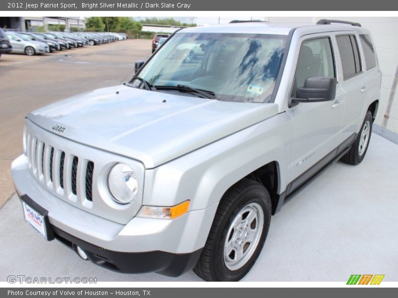 Bright Silver Metallic / Dark Slate Gray 2012 Jeep Patriot Sport