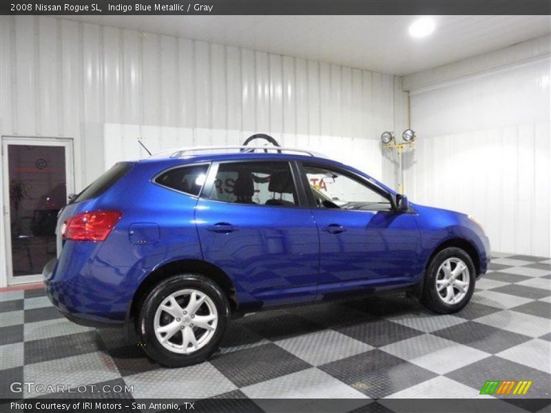 Indigo Blue Metallic / Gray 2008 Nissan Rogue SL
