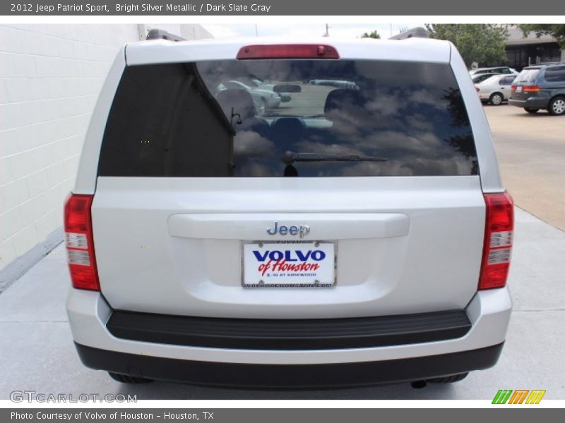 Bright Silver Metallic / Dark Slate Gray 2012 Jeep Patriot Sport