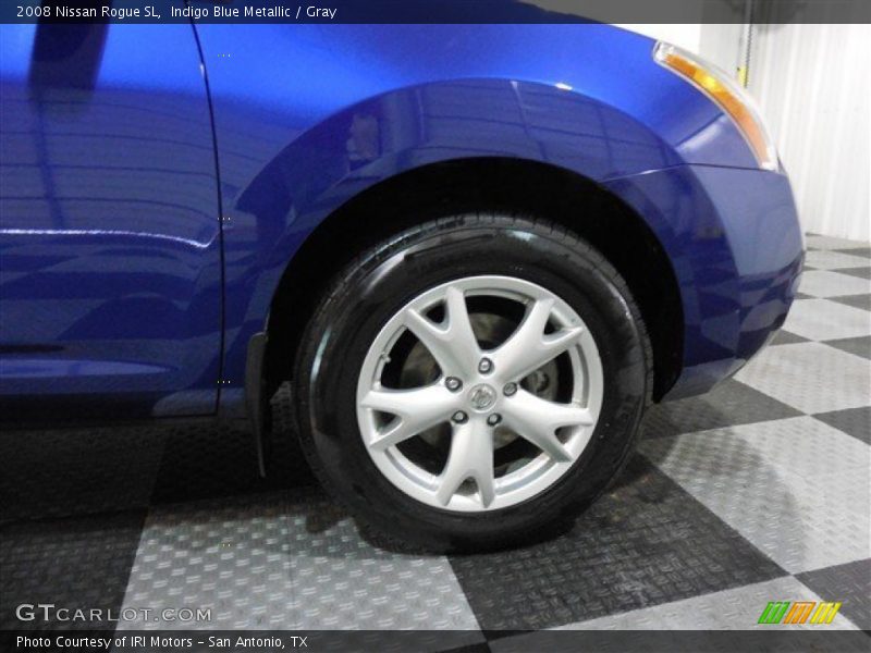 Indigo Blue Metallic / Gray 2008 Nissan Rogue SL