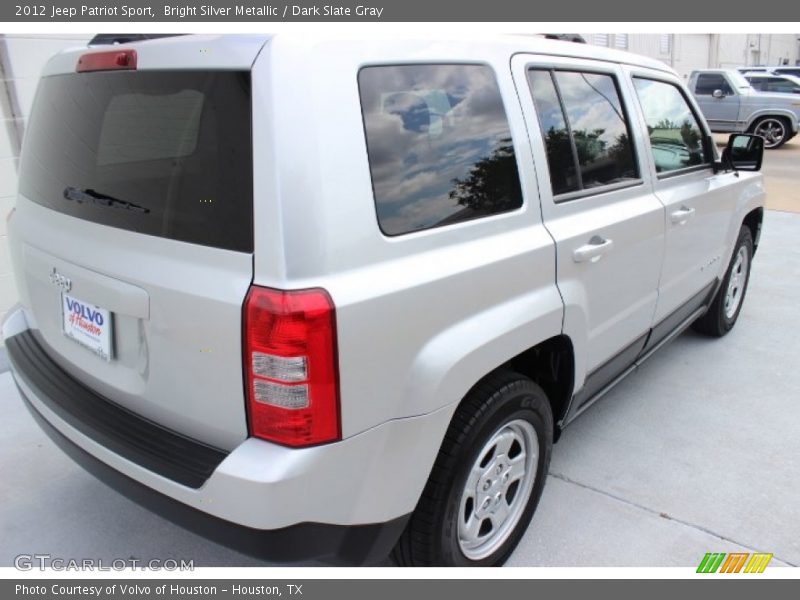 Bright Silver Metallic / Dark Slate Gray 2012 Jeep Patriot Sport