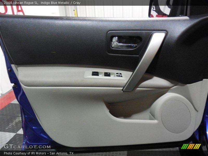 Indigo Blue Metallic / Gray 2008 Nissan Rogue SL